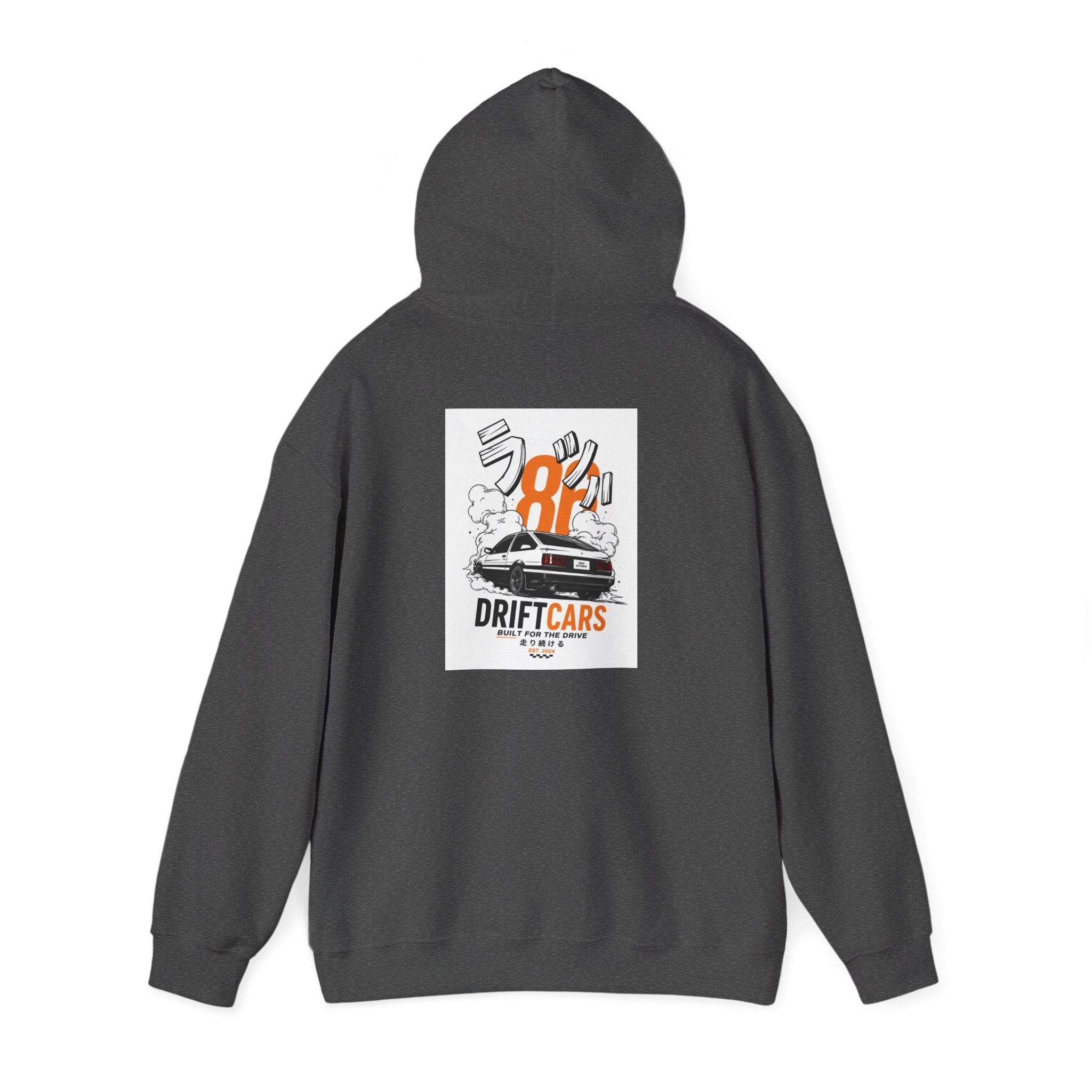 Drive Different Hoodie — 'Drift Cars' Vintage Racing Graphic Pullover