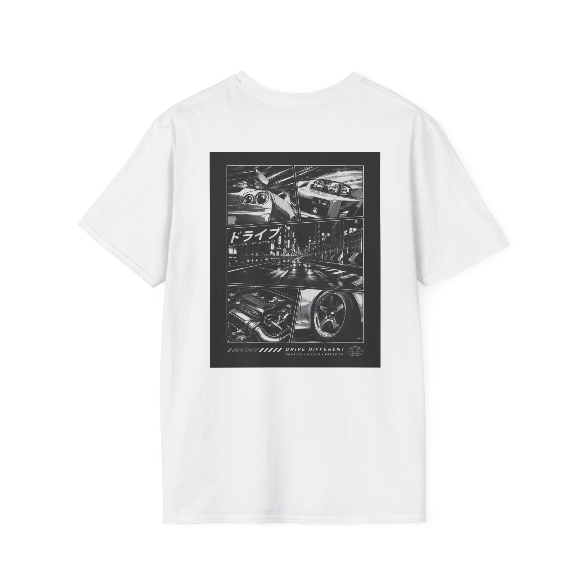 Drive Different T-Shirt — Minimalist Motivational Tee